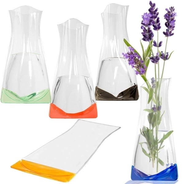 Plastic folded vase 2