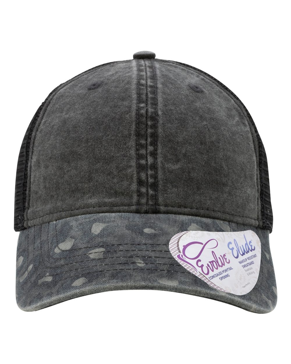 Women's Printed Bill with Mesh Back Cap - JANET 19