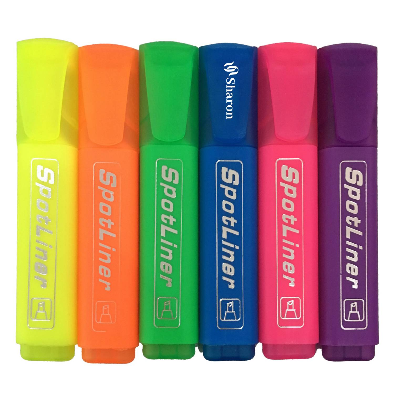 Large-Capacity Flat Tip Highlighter 3