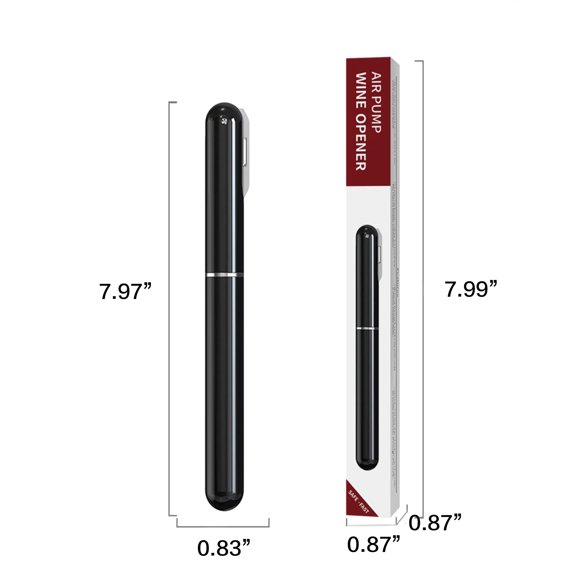 Pen Shaped Air Pump Wine Opener 4