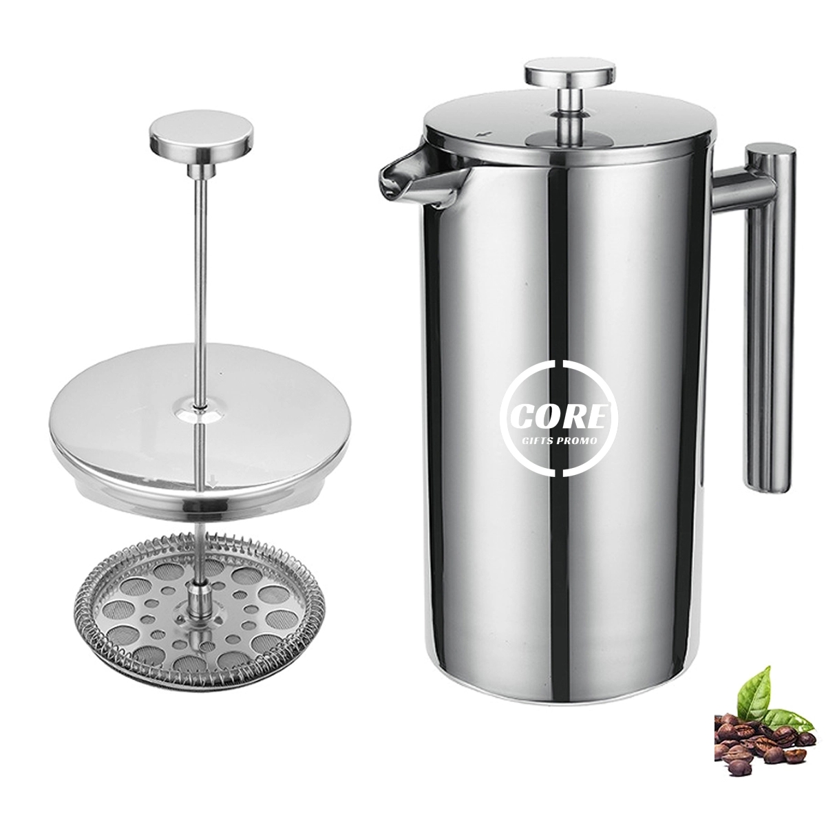 34Oz Stainless Steel French Press Coffee Maker 2