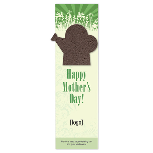 Seed Paper Shape Bookmark