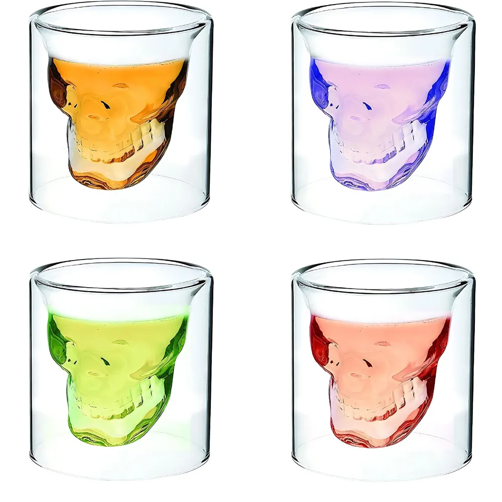 2.5oz. Skull Shot Glass 3