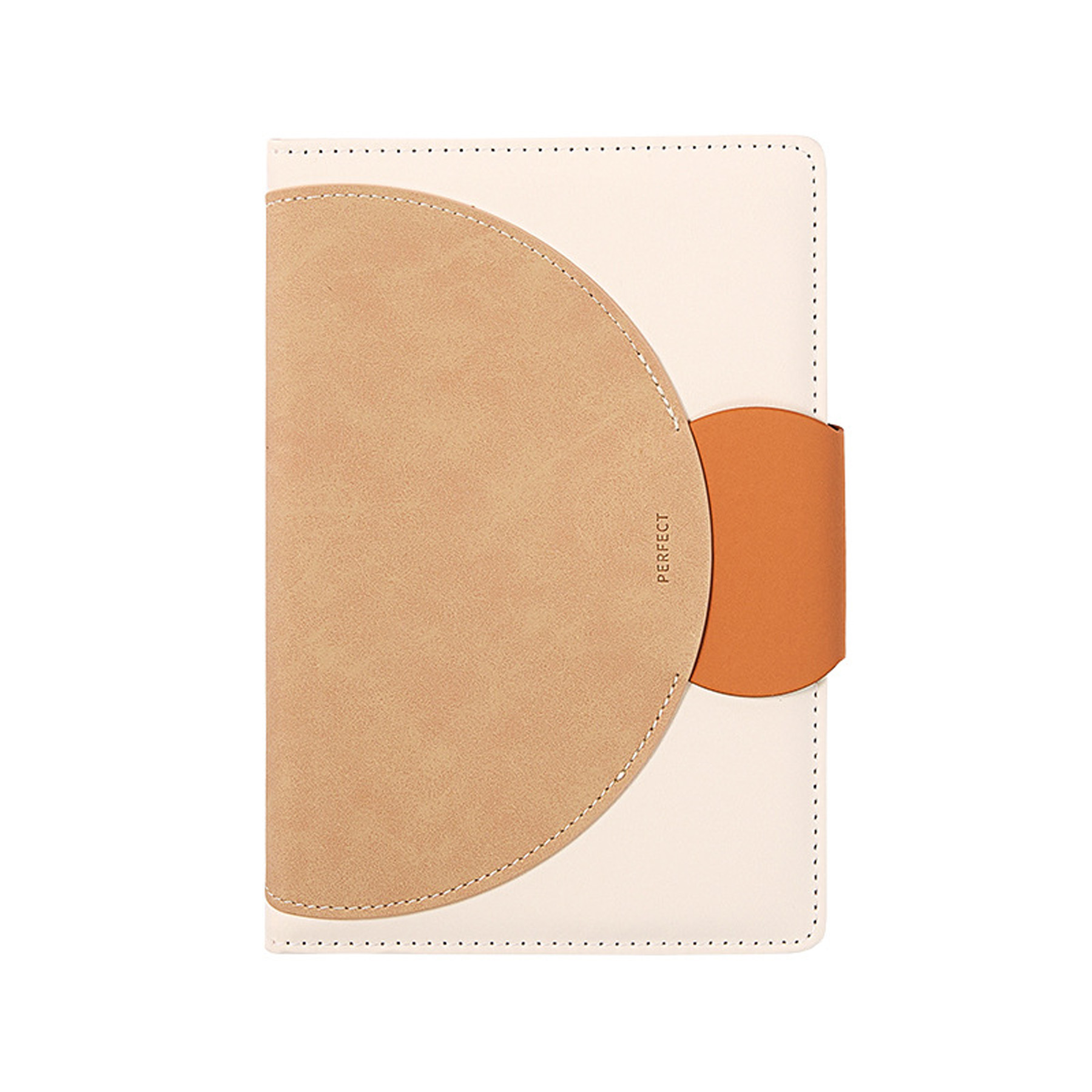 Semicircular Leather Notebook 7
