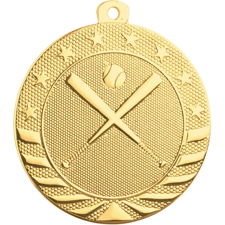 2" Starbrite Baseball/Softball Medal 1