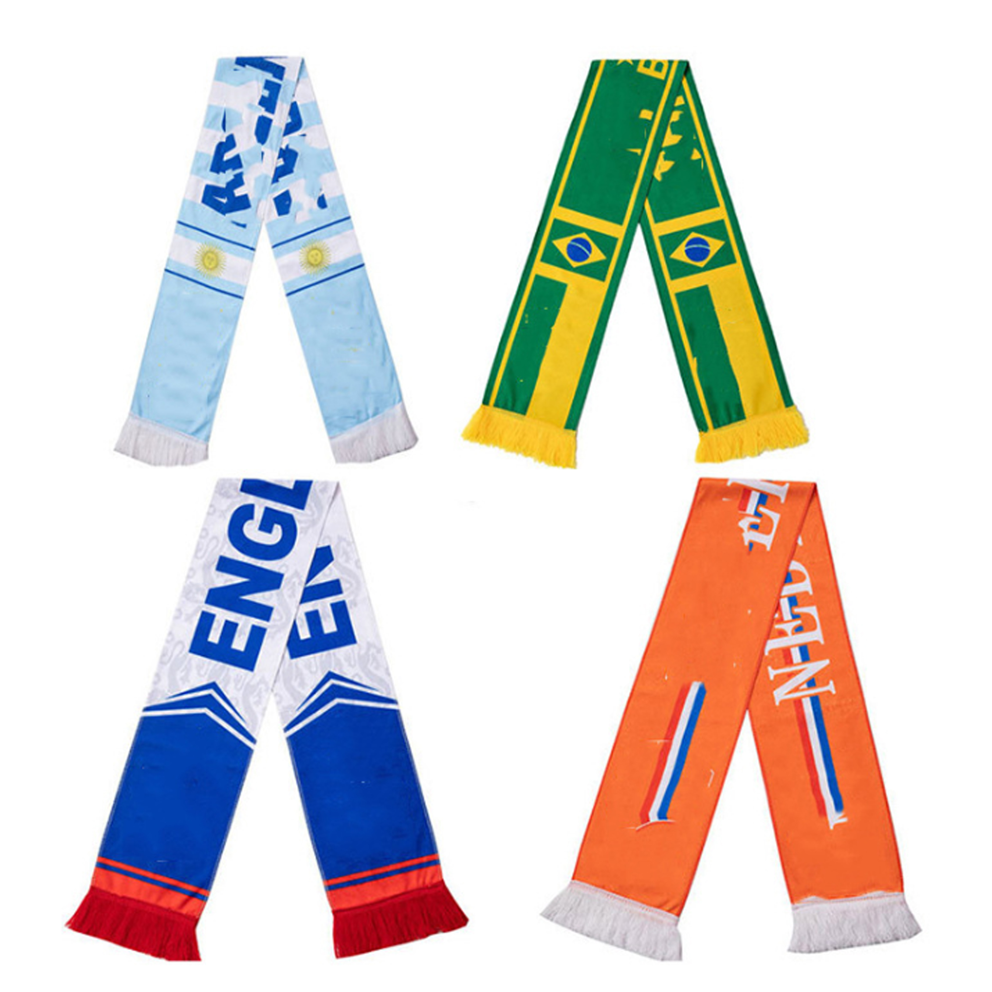 Full Color Soccer Football Stadium Scarves 2