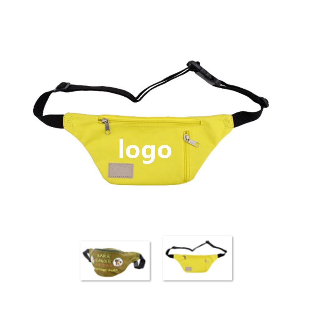 2 Zipper Fanny Pack w/Buckle Closure 3