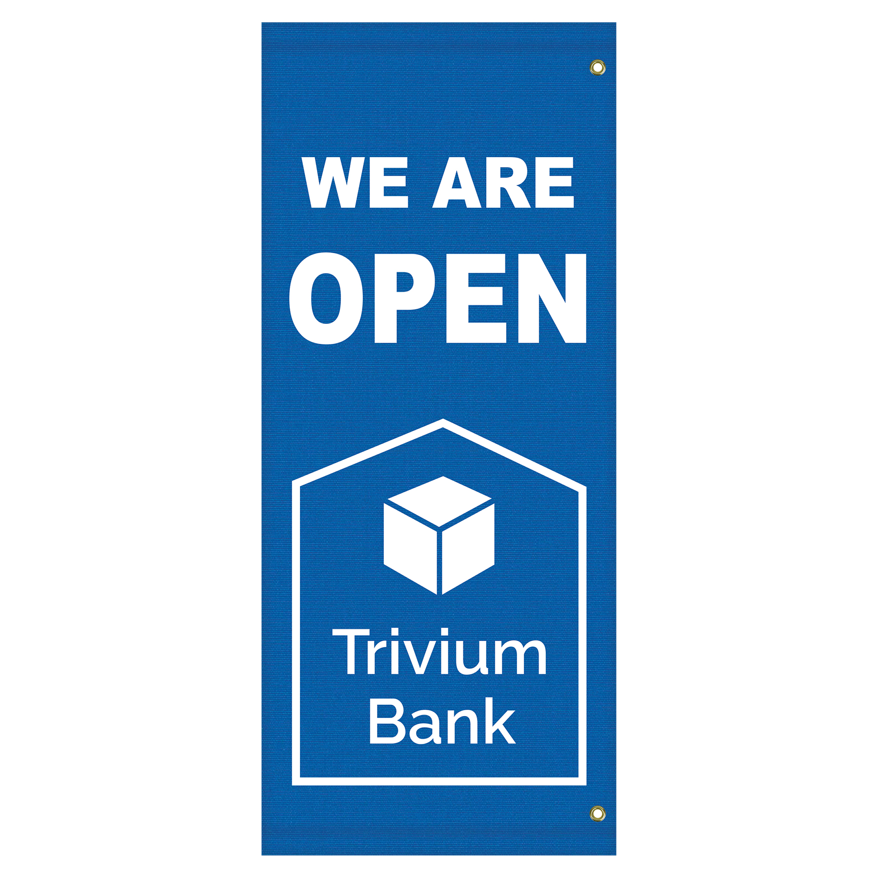 54" x 22" Custom Sunbrella™ Avenue Banner-1 Color Imprint 5