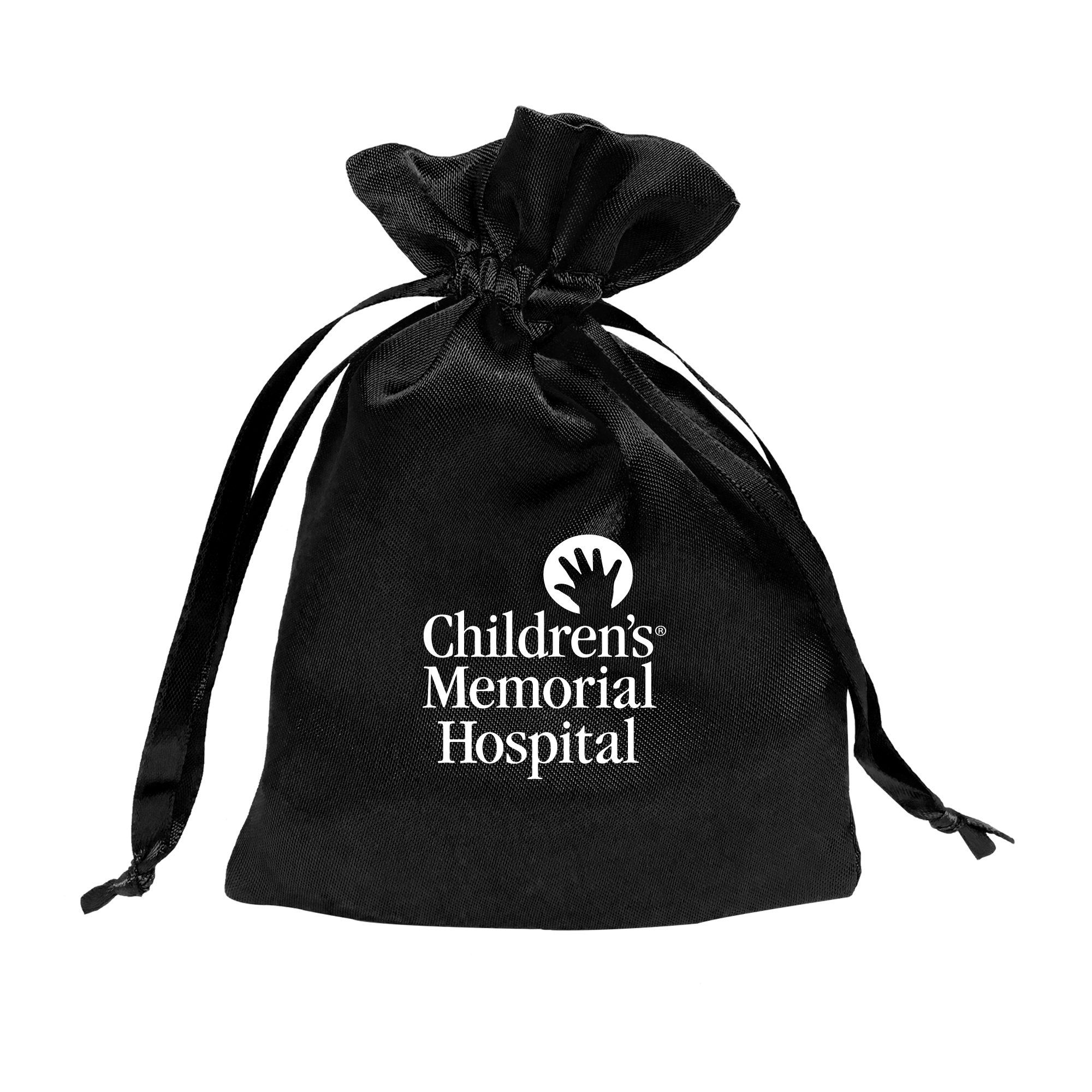 Large Trendy Satin Drawstring Pouch 4