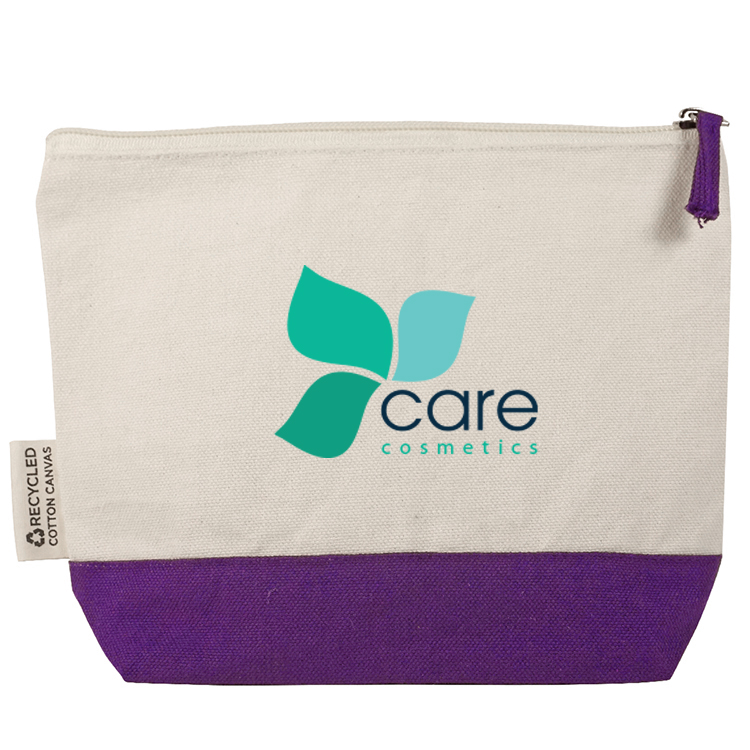 12oz. Rosewood Recycled Canvas Everyday Pouch 16