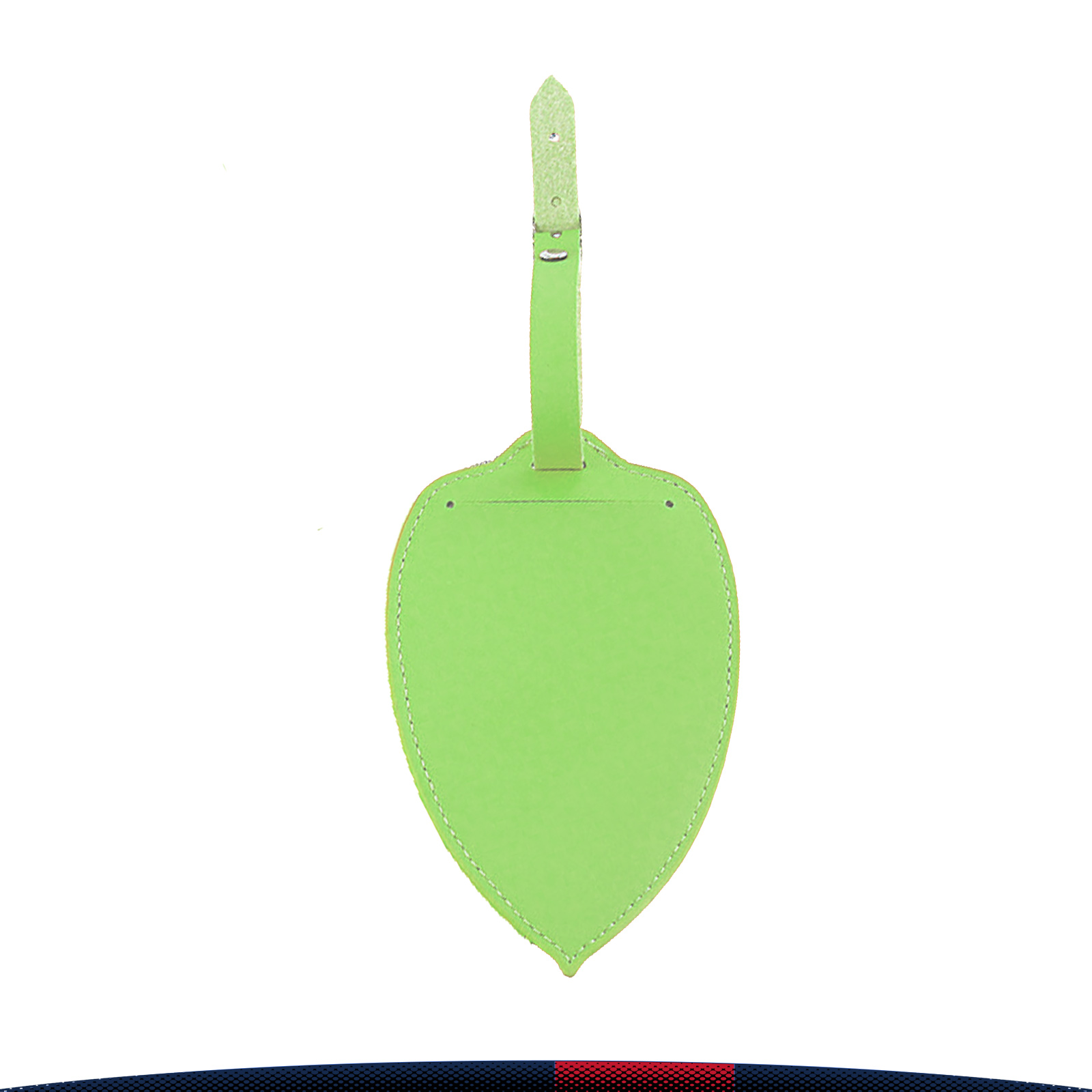 Olivet Leaf-Shaped PU Leather Luggage Tag 11