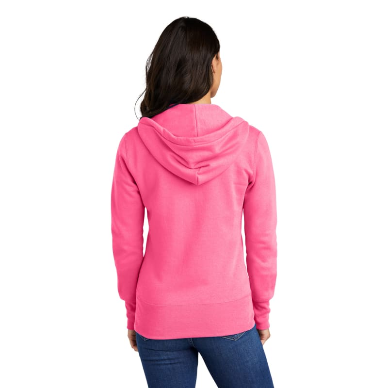 Port & Company Women's Core Fleece Full-Zip Hooded Sweatshirt., custom hoodie or sweatshirt with logo imprint 3