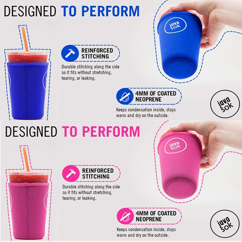 Neoprene Coffee Cup Sleeves 22-24oz 4