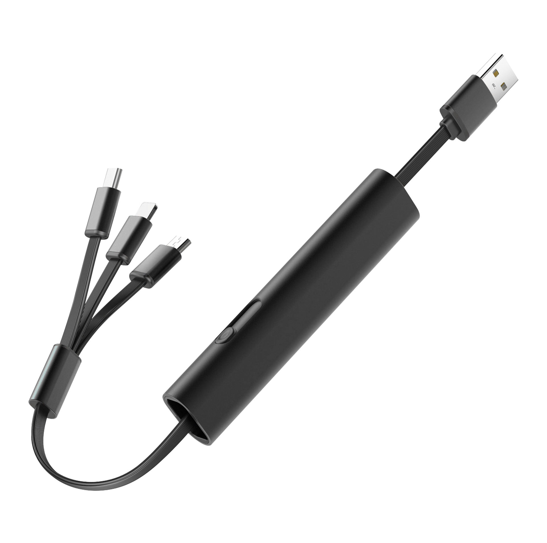 Portable 3-In-1 Storage USB Charger 5