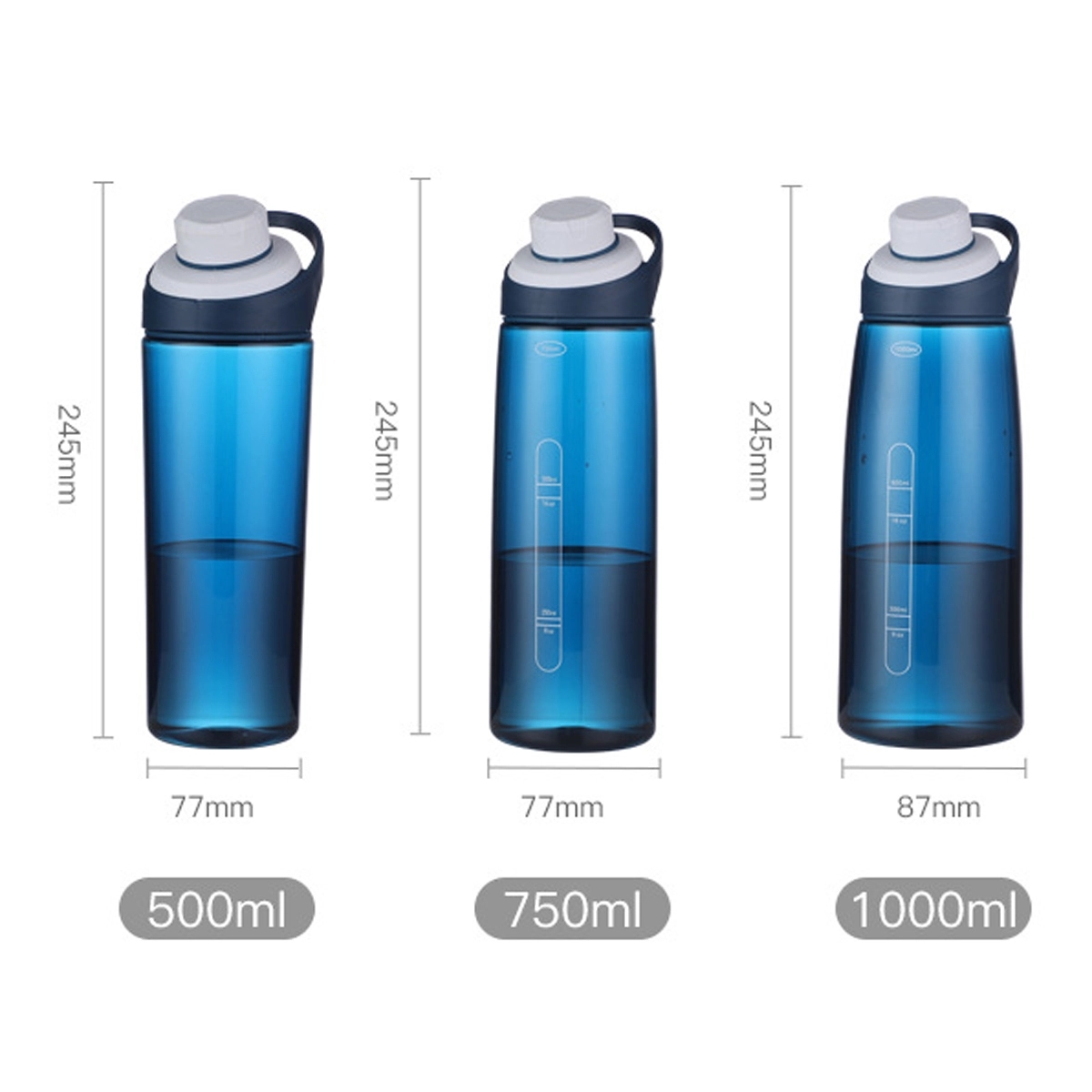 Sport Water Bottle With Chug Lid 10