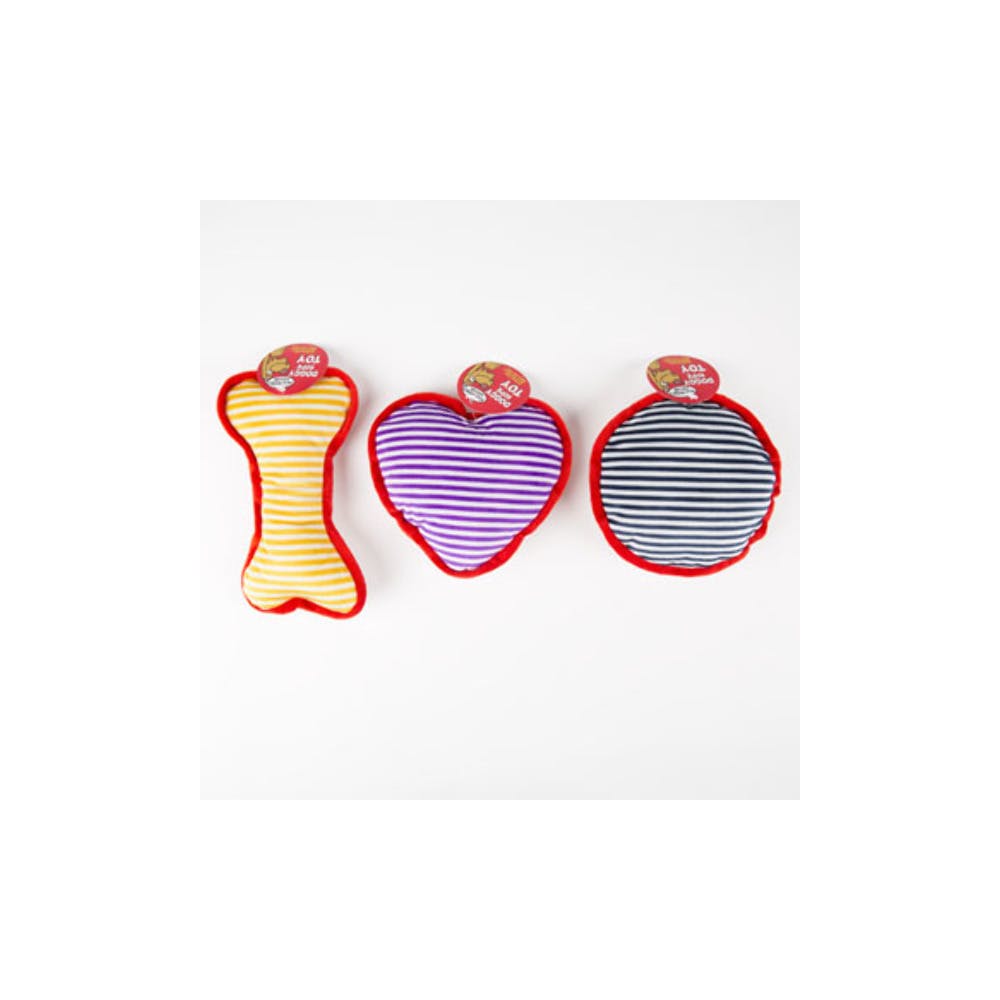 Plush Dog Toys - Assorted Shapes Squeaker 2