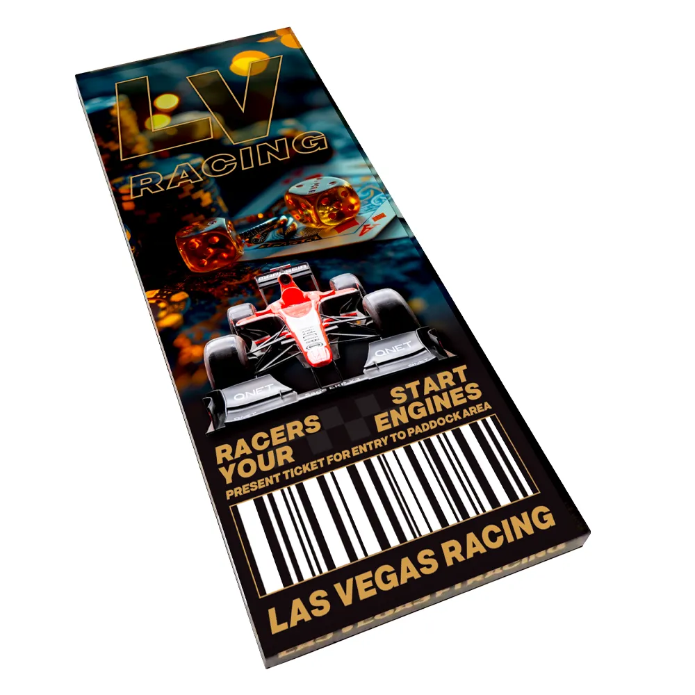 1/4" Acrylic Ticket / Event Magnets - Made In USA 2
