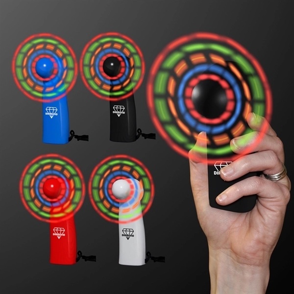 Pre-Programmed Mini Fans with LEDs 2