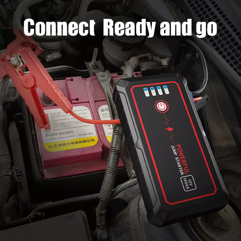 12V Emergency Power Supply Car Jump Starter 4