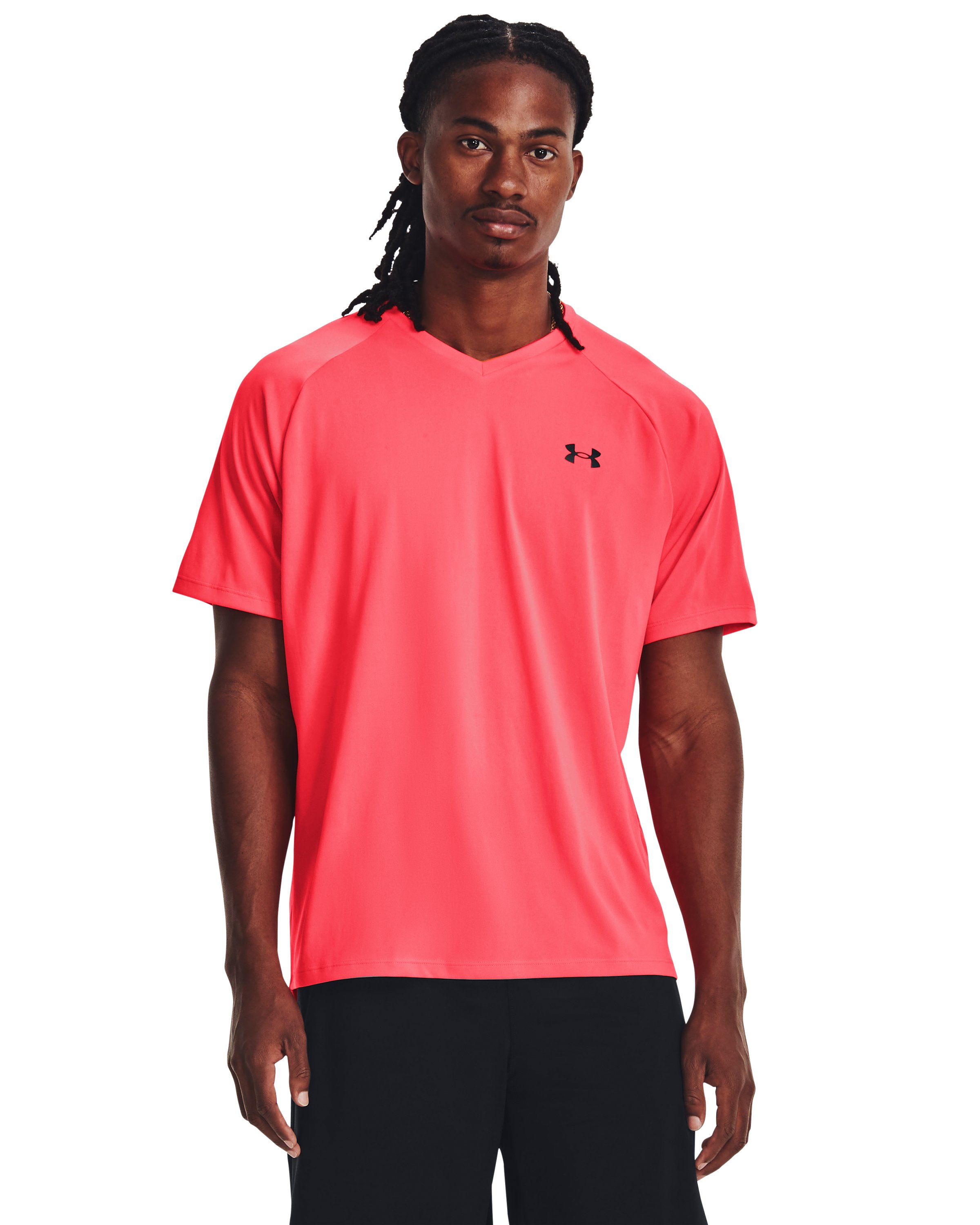 UA Tech Men's V-Neck Short Sleeve 3