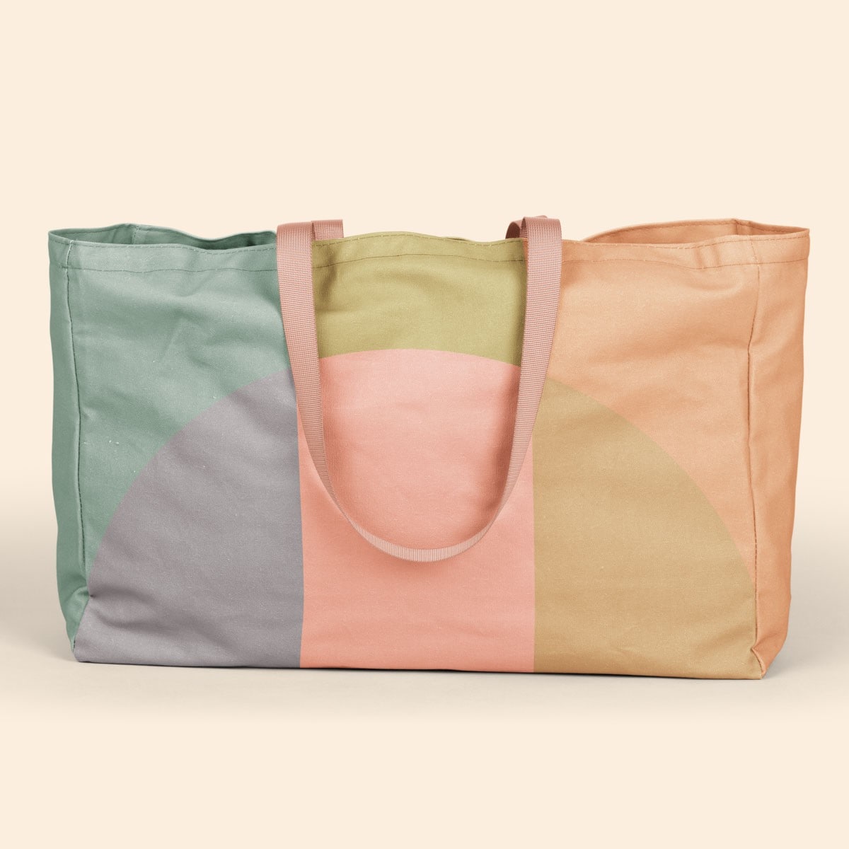 BABS OVERSIZED TOTE - 4CP PIGMENT-DYED CANVAS