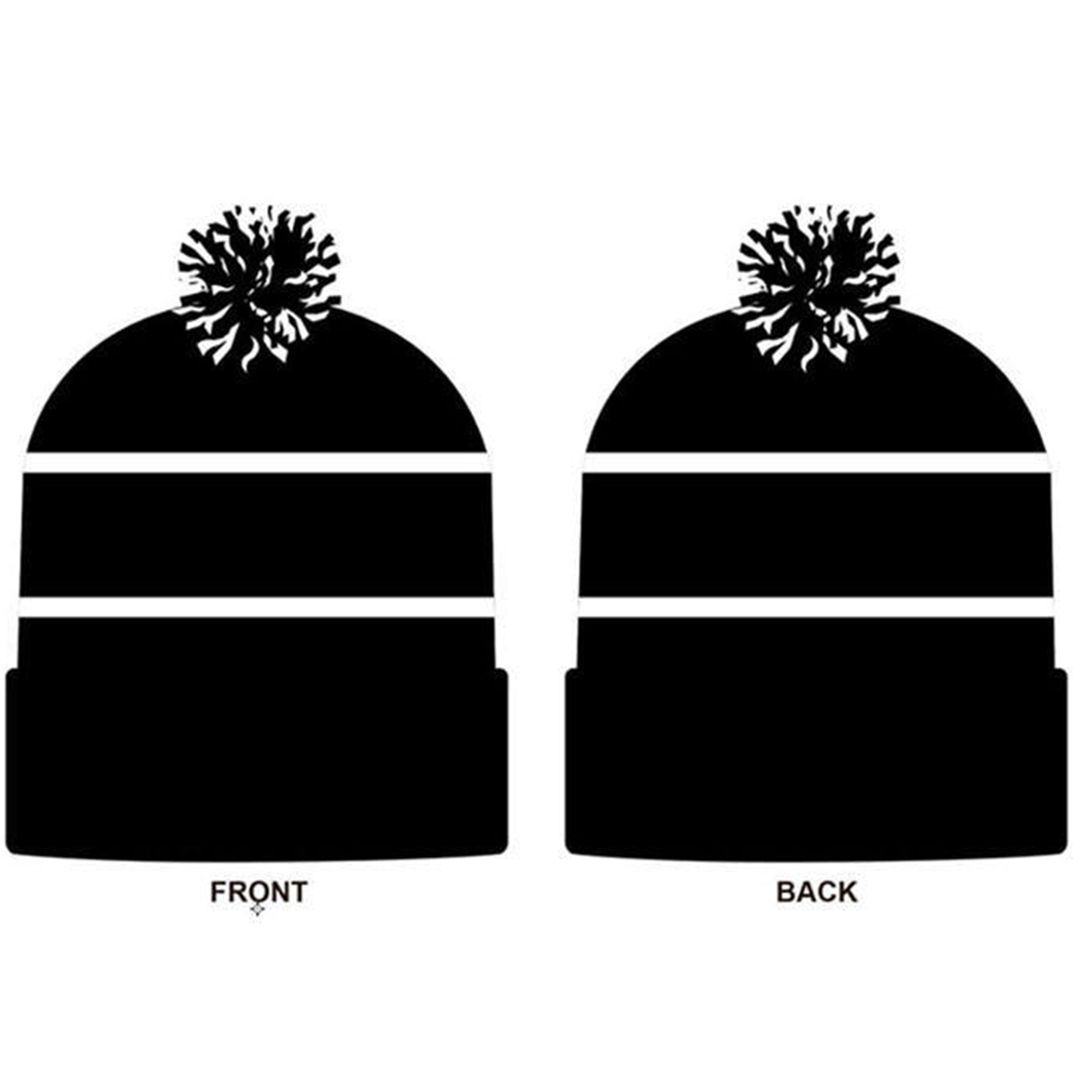 Winter Thick Cable Knit Beanie Pom Hat Ball Cap 4