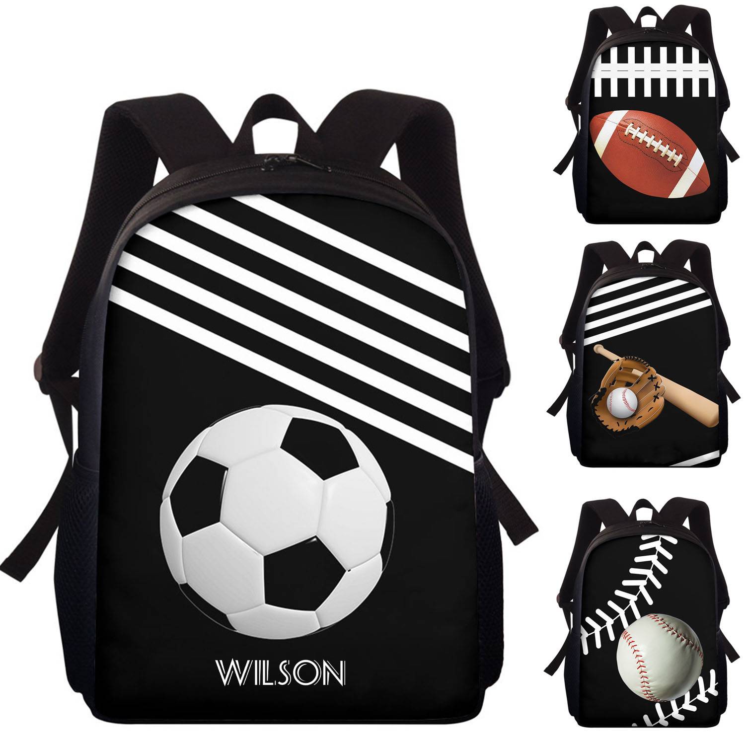 Dacron ball backpack for elementary school students 2