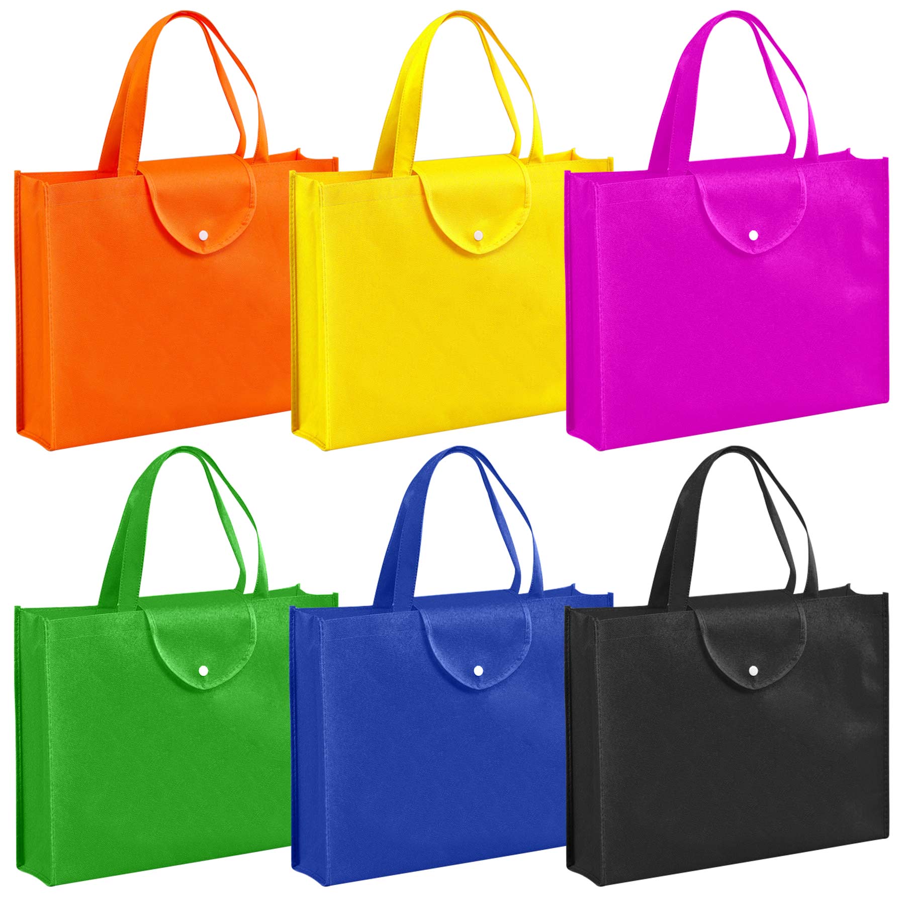 Foldable Nonwoven Handle Tote Bags 1