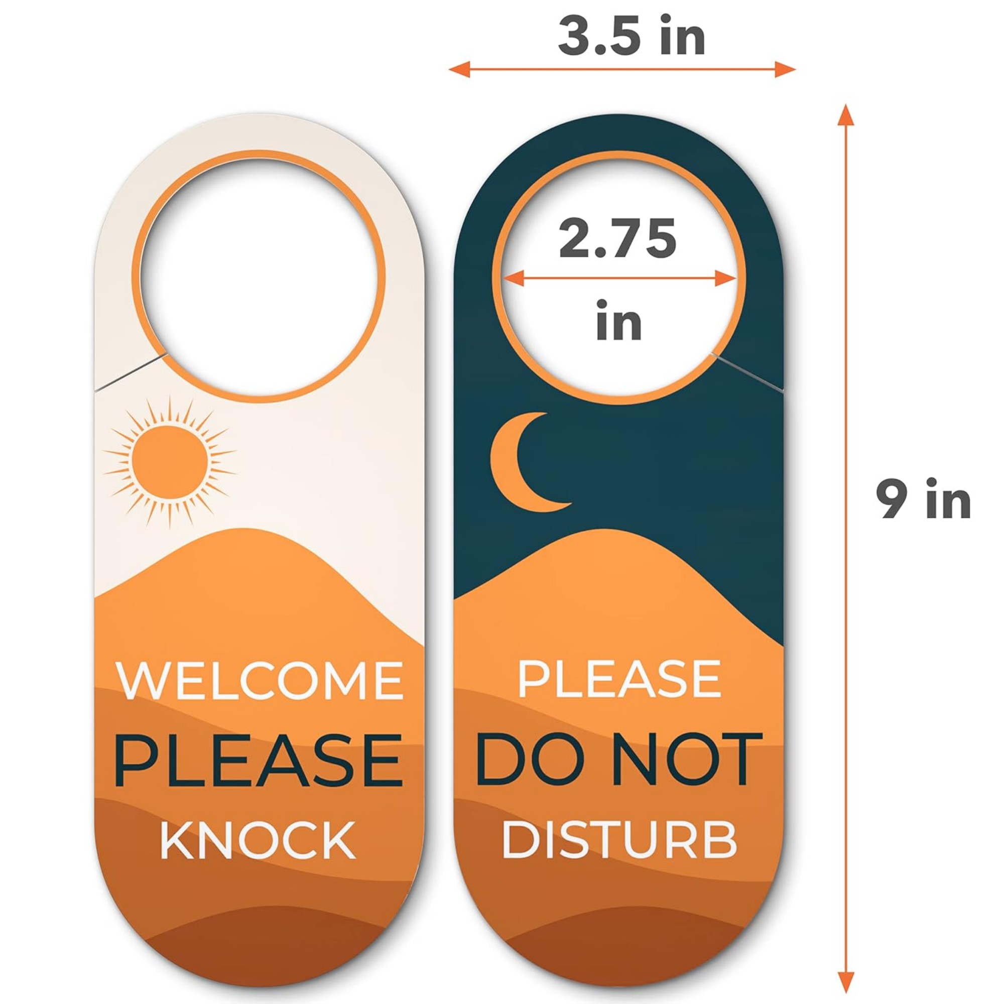 Reversible Hanger Door Sign 4