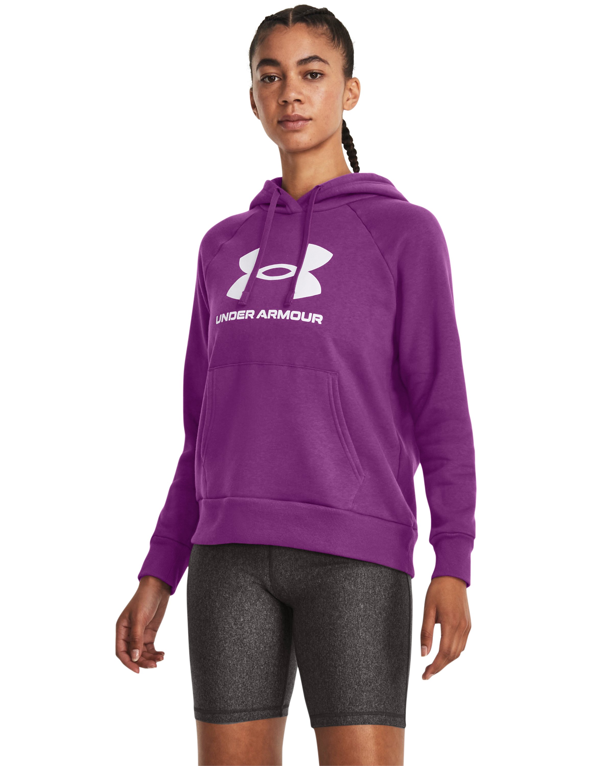 UA Rival Fleece Big Logo Women's Hoodie 7