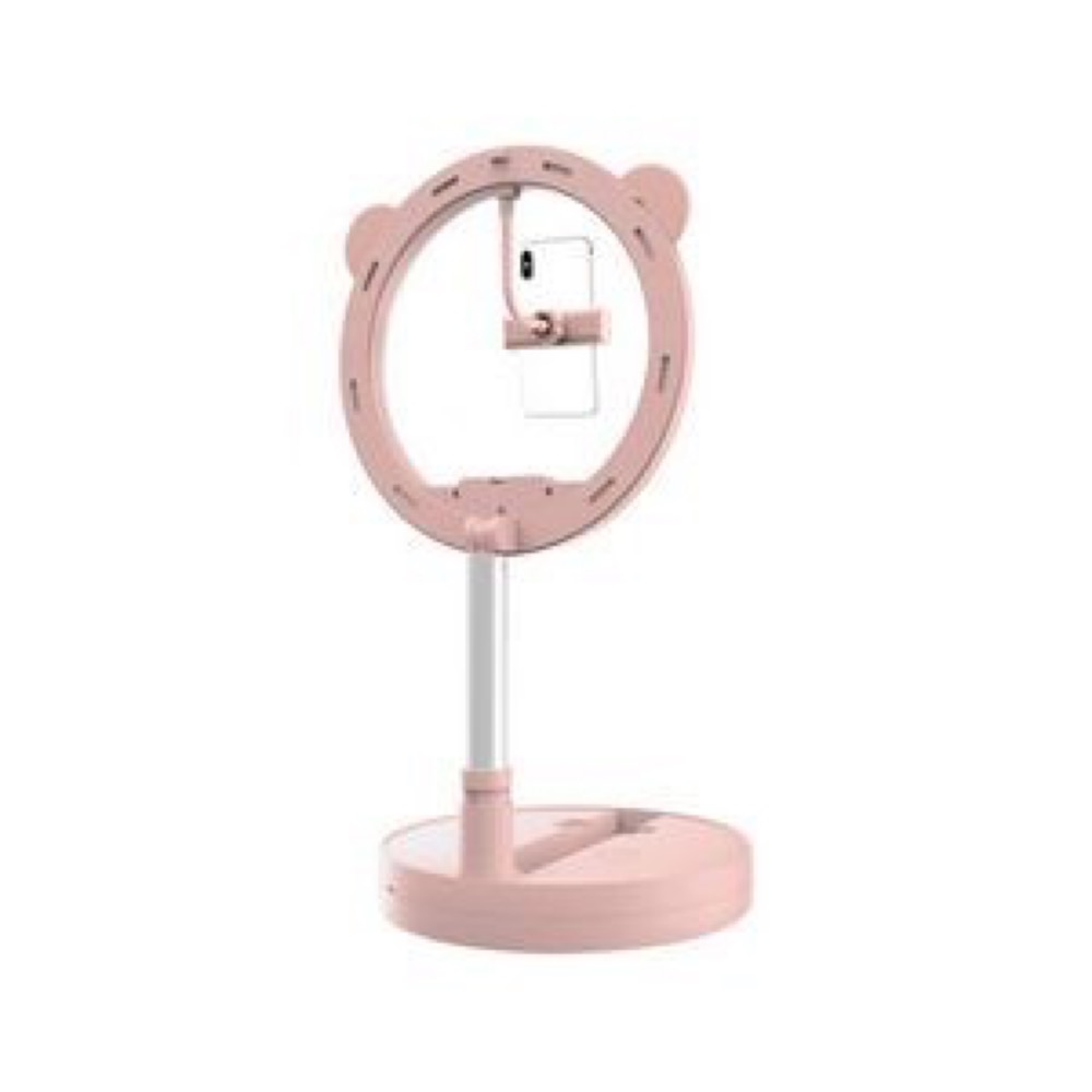 Led Ring Selfie Fill Light With Stand Cell Phone Holder 2