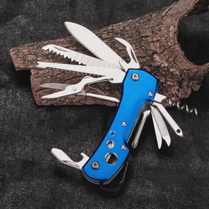 Multi Functional Knife With Tool Kit Stainless Steel 14