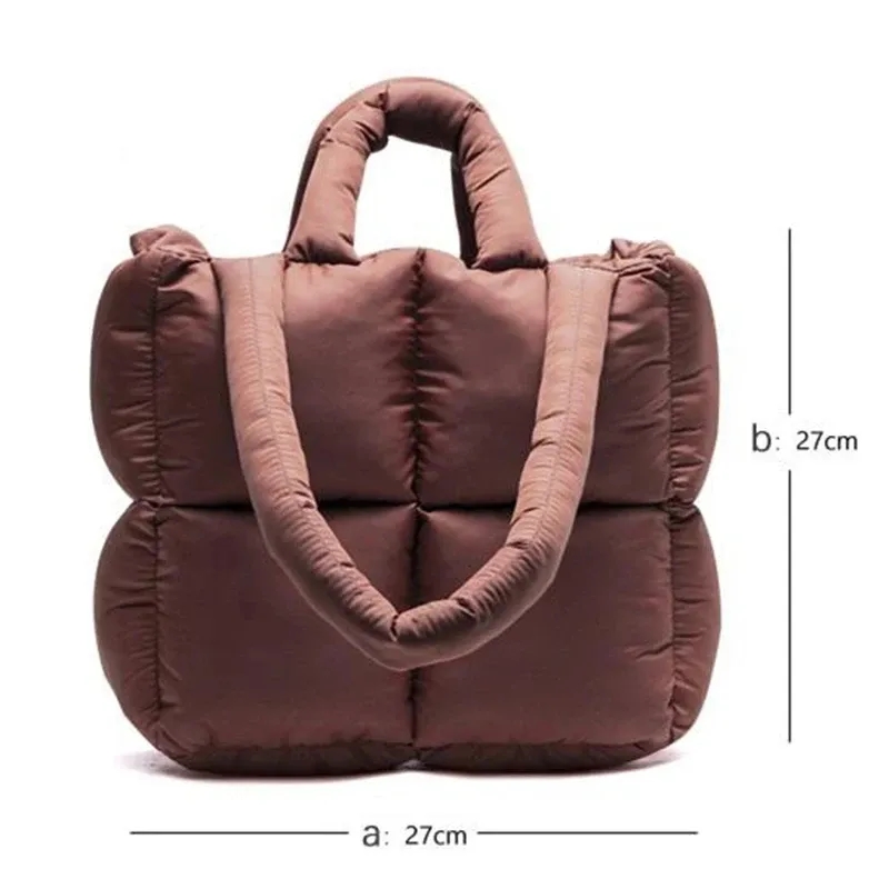 Custom Puffer Tote Bag, custom tote bag with logo imprint 10