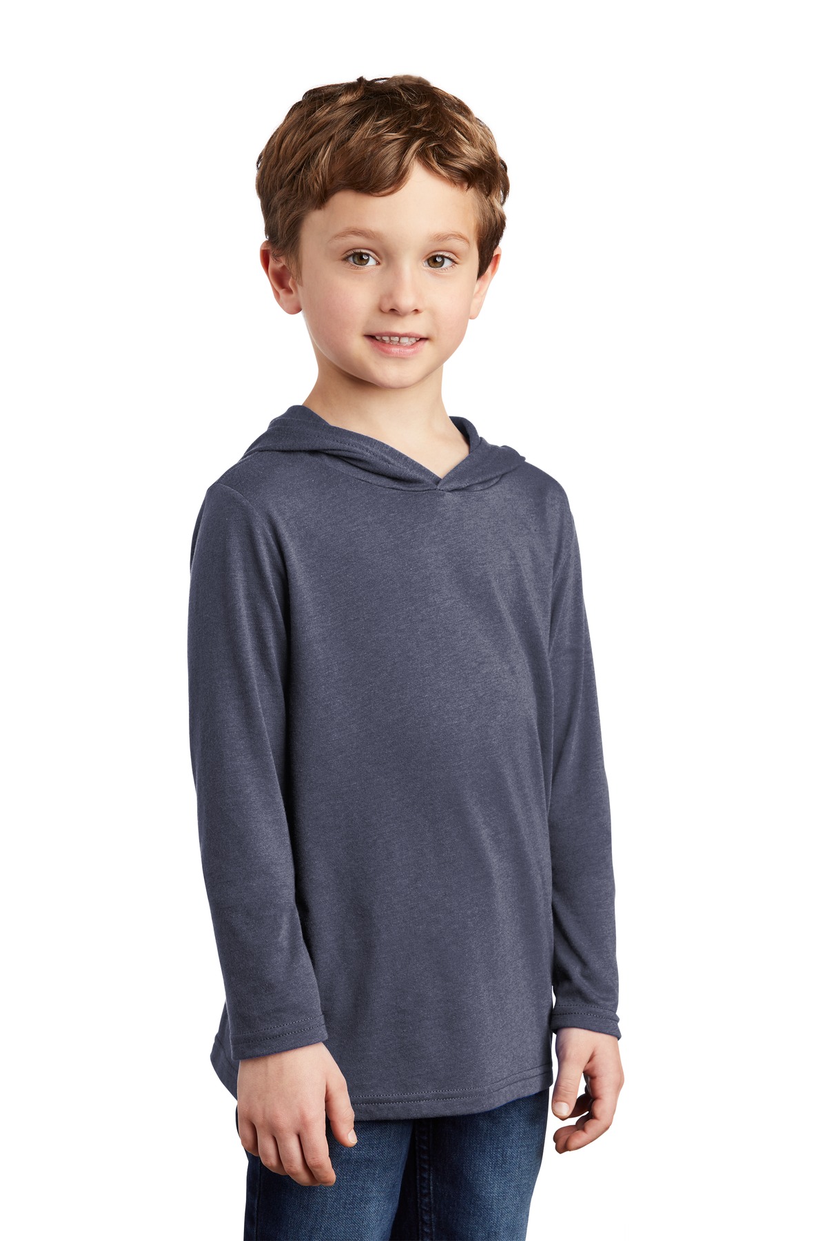 District Youth Perfect Tri Long Sleeve Hoodie DT139Y 19