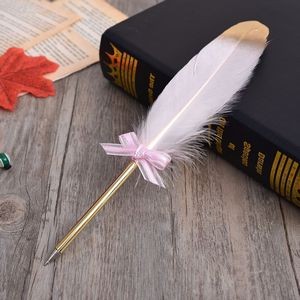 Glitter Powder Feather Pen 12