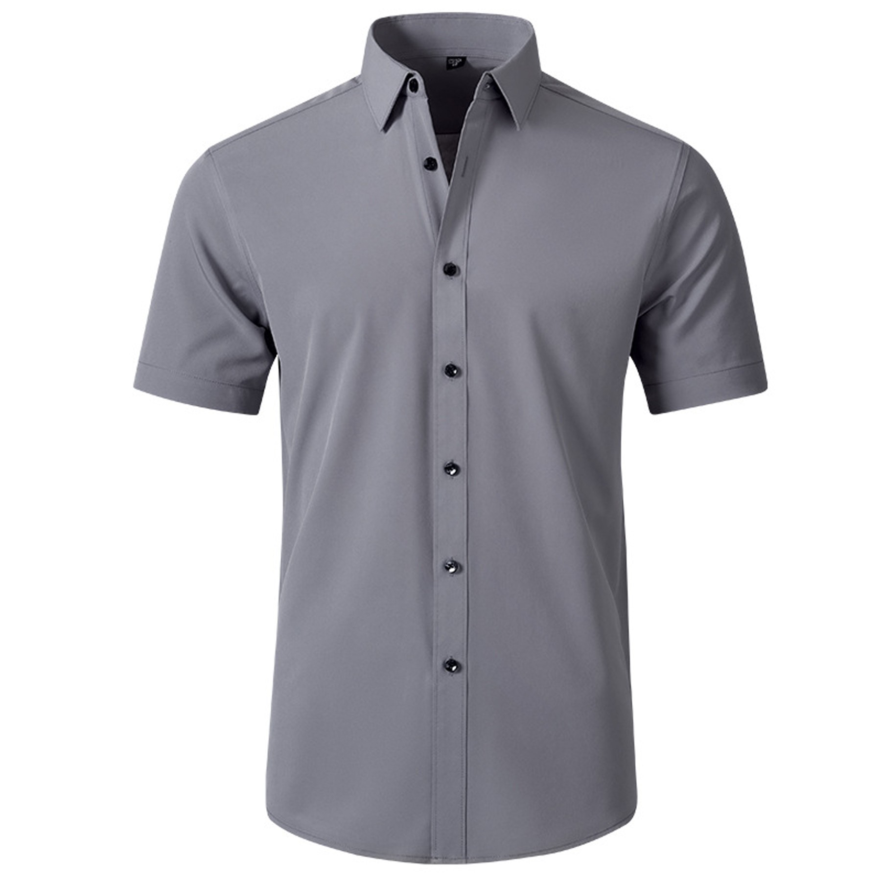 4-Way Stretch Short Sleeve Button Down Shirts 6