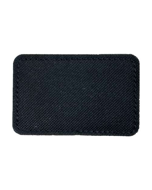 Medium Blank Black Patch - Qty 10 - MPBK10 4