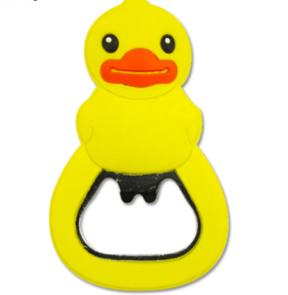 Cartoon Custom Bottle Opener Magnet, custom magnet with logo imprint 5