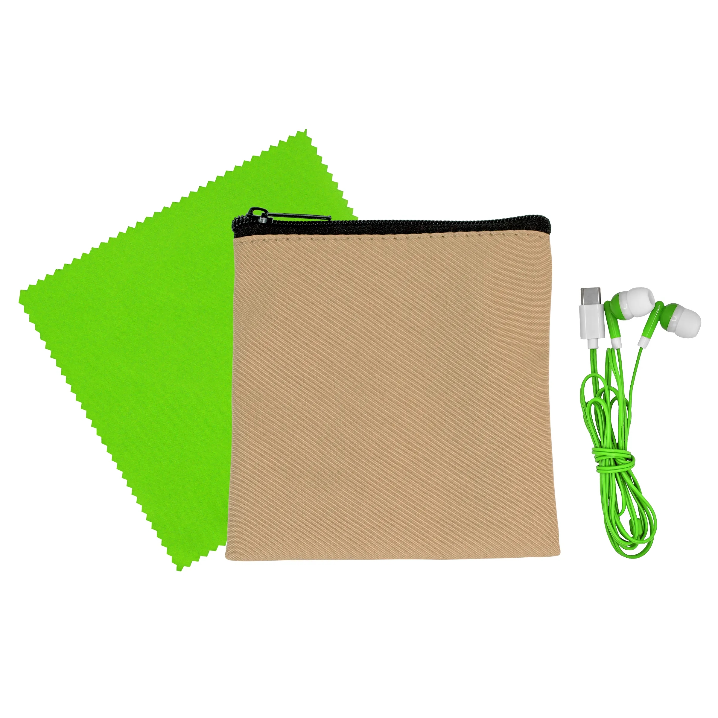 Executive Cloth & Ear Bud Set 12