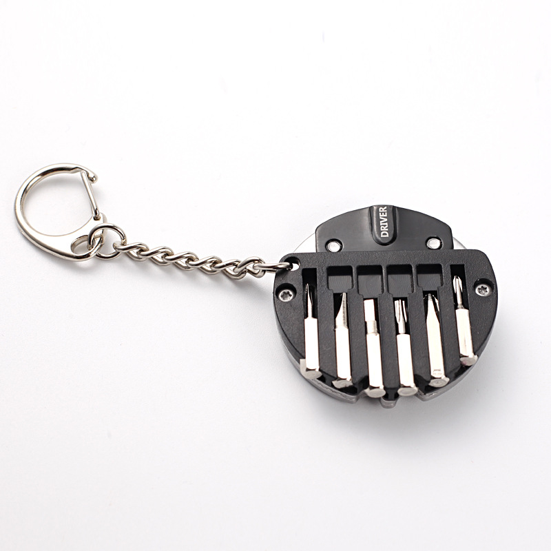 Folding Knife Screwdriver Set Keychain 2