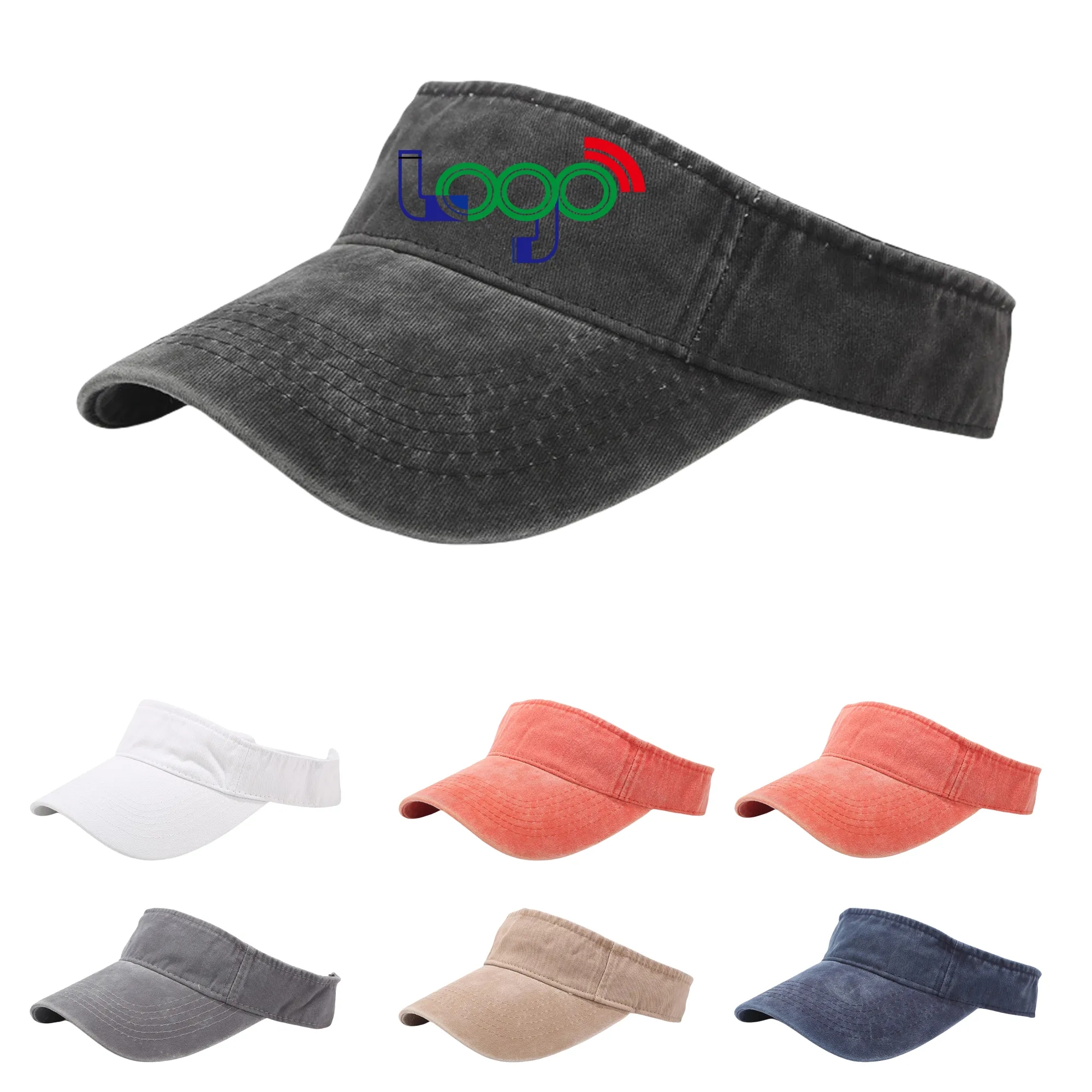 Custom Logo Cotton Sun Visor MOQ20 8