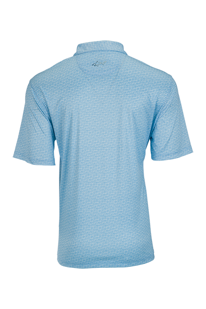 Greg Norman ML75 Microlux Cart Print Polo 18