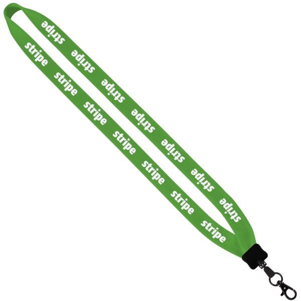 3/4" Cotton Lanyard with Plastic Clamshell & O-Ring 72