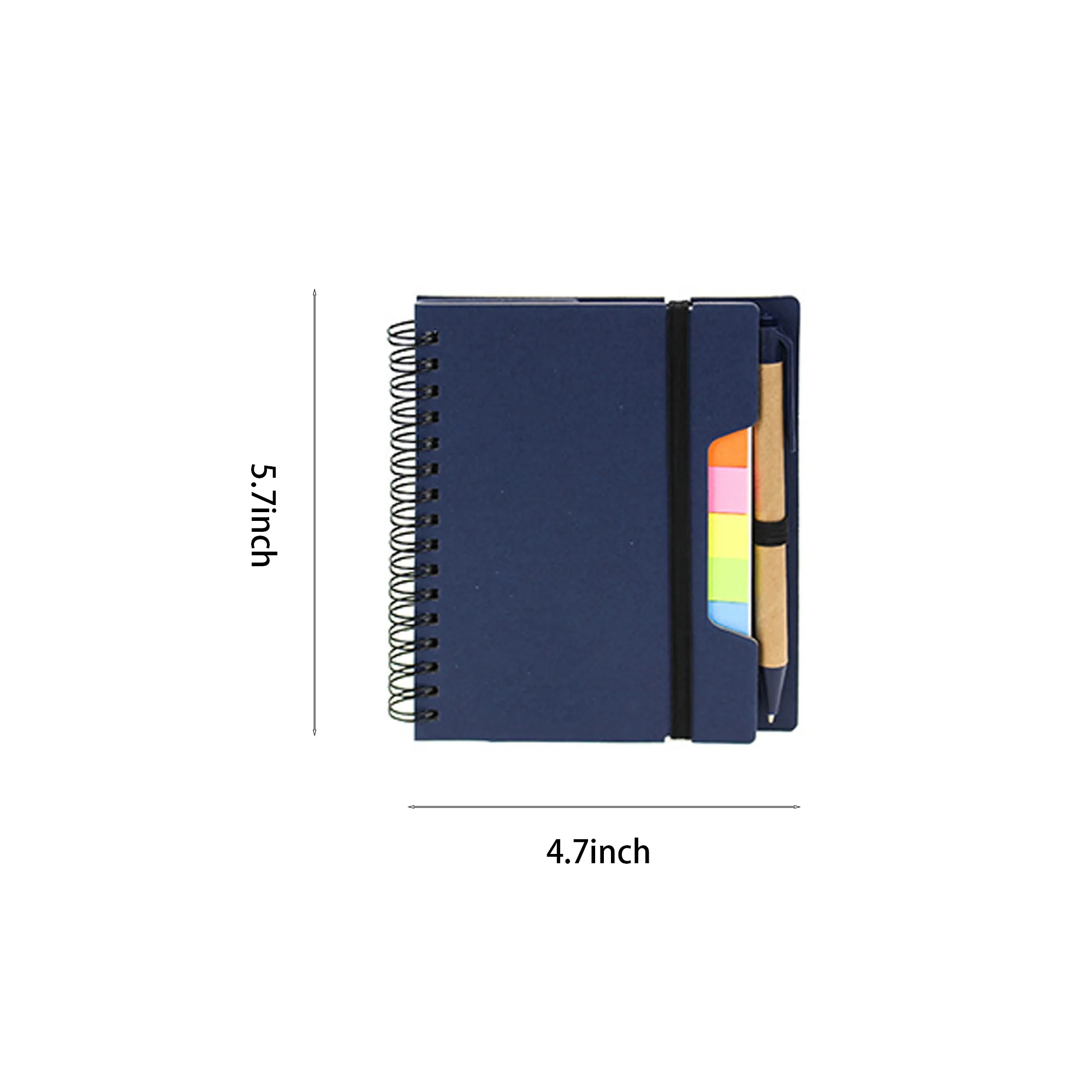 Spiral Notebook with Pen and Sticky Note MOQ 100 PCS 3