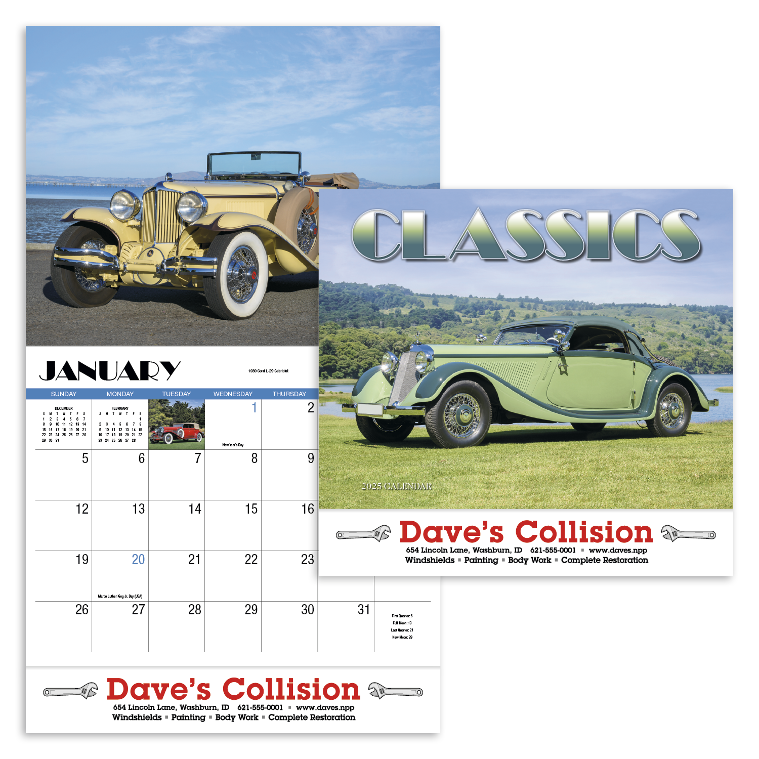 HotLine® Products Classics Appointment Calendar - Stapled 5