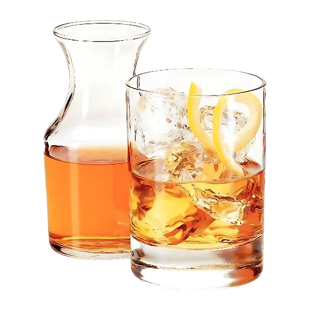 6oz. Small Glass Carafe 2