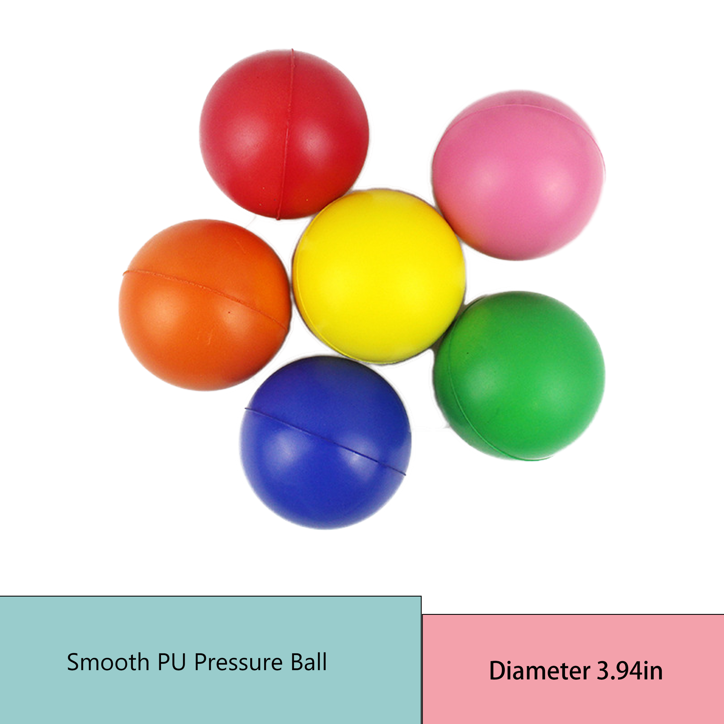 Round Stress Ball -Diameter 2.76in 1