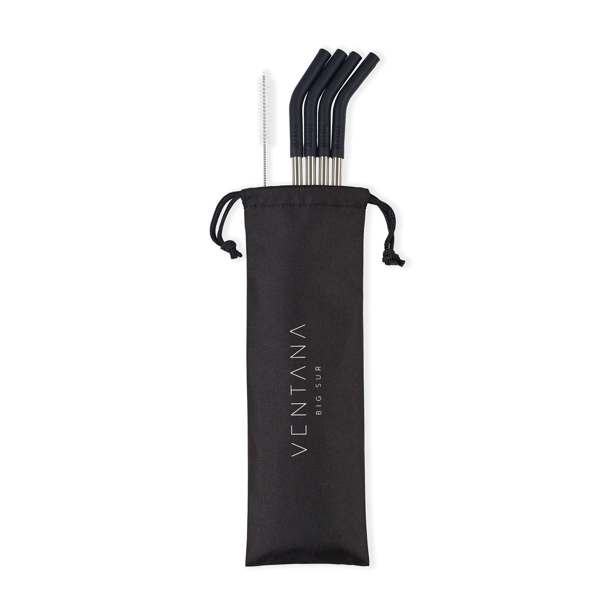 Aviana™ Poppy 4-Pack Stainless Straw Set 3