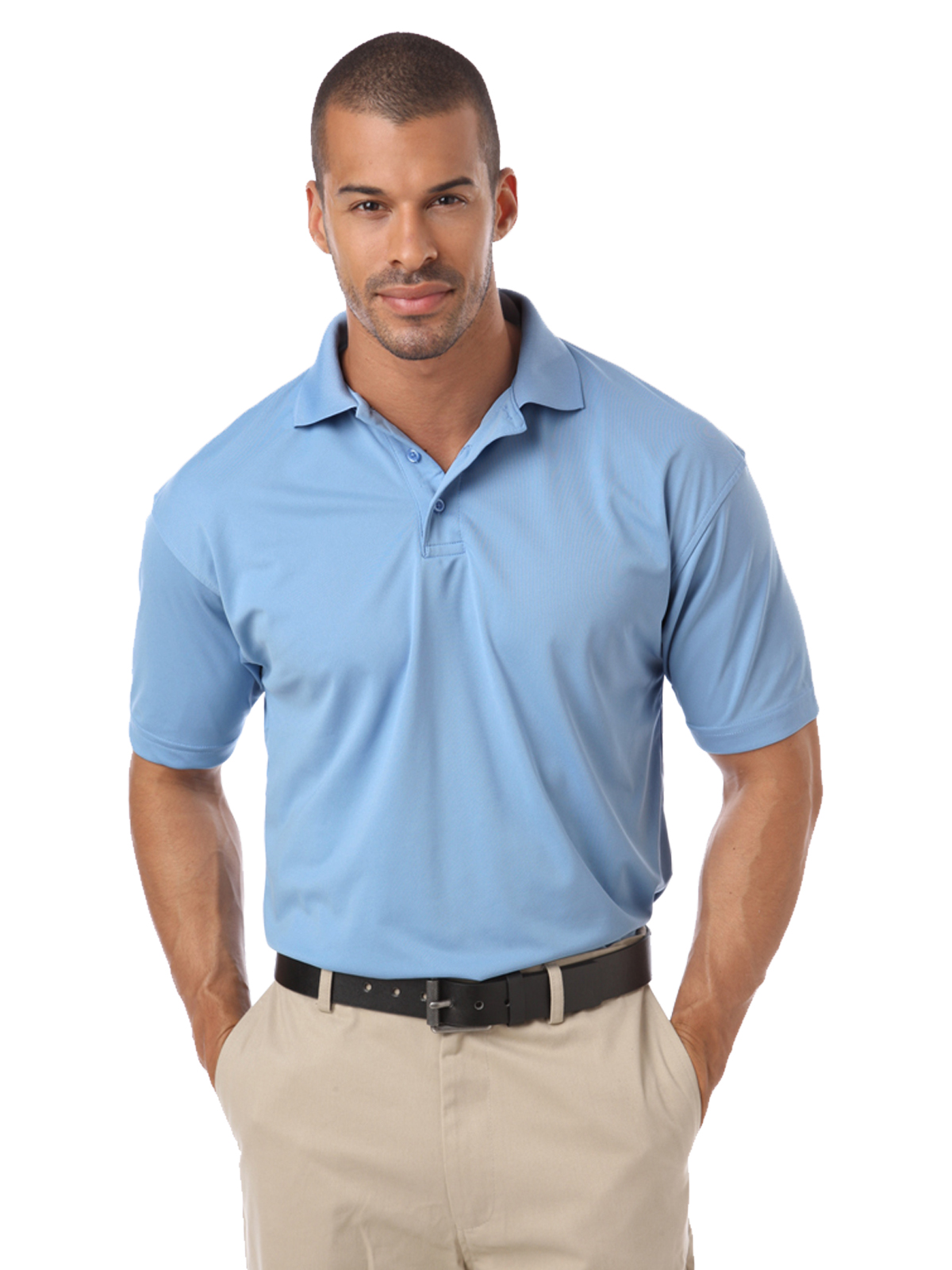 Blue Generation - Men's Pocketless IL-50 Polo 10