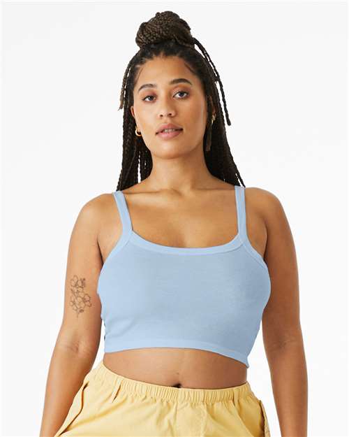 Women's Micro Rib Spaghetti Strap Tank - 1012 50